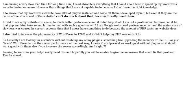 Wordpress: My wordpress website admin panel loads very slow, what can i do about that? смотреть онлайн