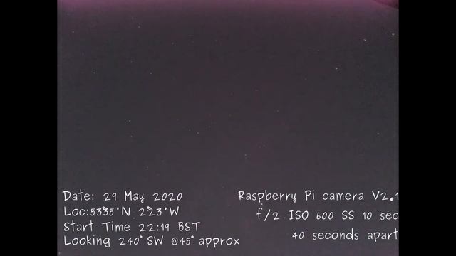 Night Sky Time Lapse Video using Raspberry Pi Camera смотреть онлайн