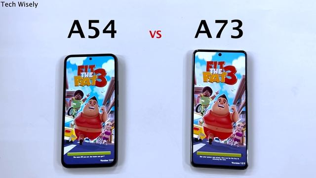 SAMSUNG A54 5G vs A73 5G - SPEED TEST смотреть онлайн