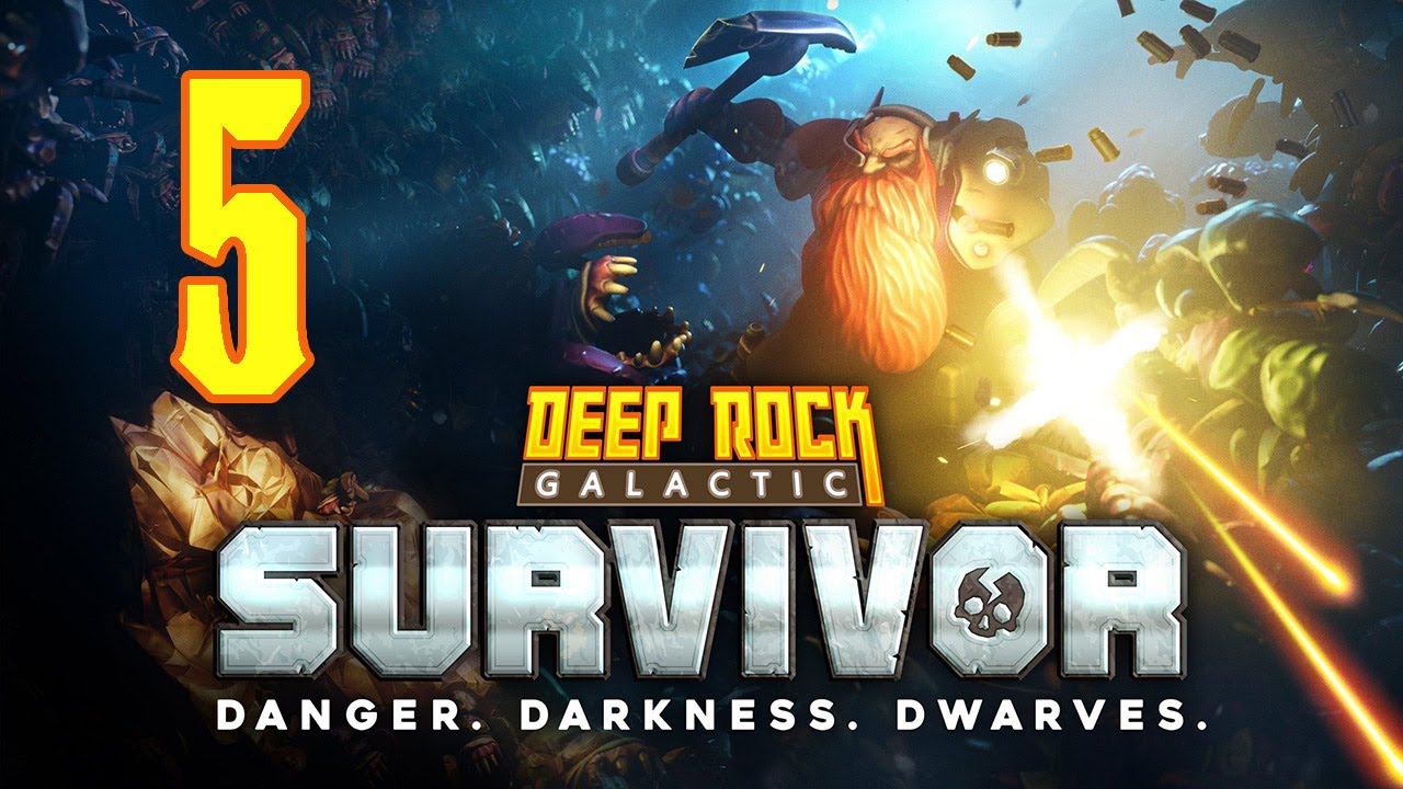 Прохождение Deep Rock Galactic: Survivor Серия 5 "Индженер и его турельки" смотреть онлайн