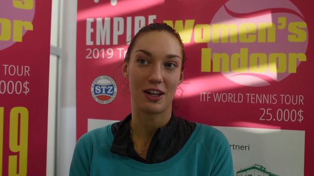 EMPIRE Women's Indoor 2019: interview, 1R, Tereza MIHALIKOVA (SVK) смотреть онлайн