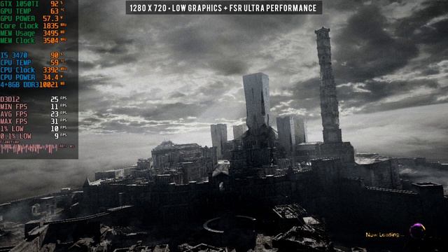 GTX 1050TI + I5 3470 | Forspoken | 720P Best Possible Settings смотреть онлайн