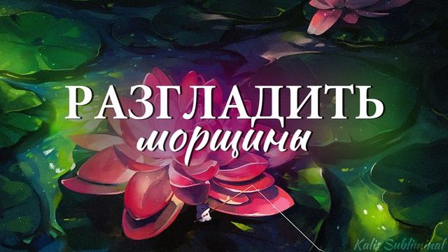 ☀| Разгладить морщины | Мощный саблиминал | Аффирмации | Subliminal смотреть онлайн