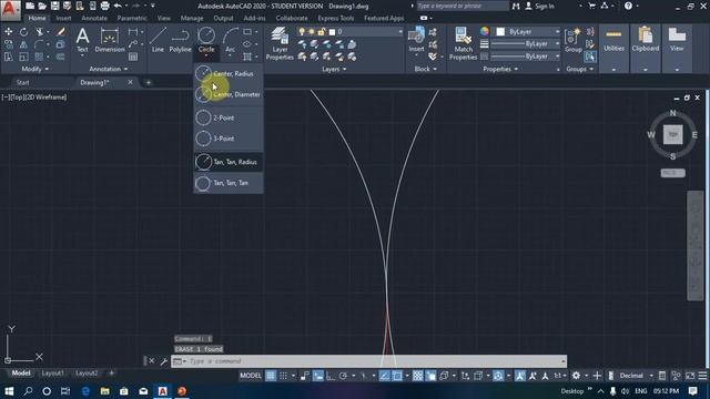 AUTOCAD 2020 HOW TO Use DRAW BAR смотреть онлайн