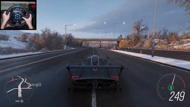 Forza Horizon 4 - Pagani Zonda R - Logitech G923 Gameplay смотреть онлайн