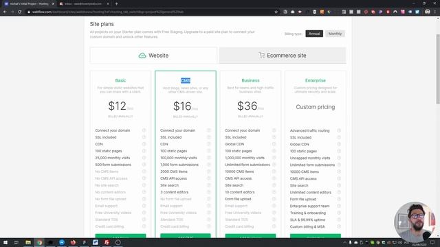Który hosting wybrać dla swojej strony internetowej w Webflow? Odcinek 3 - Webflow po polsku. смотреть онлайн