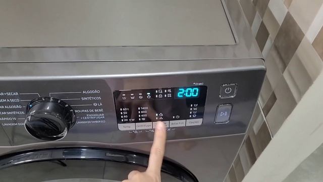 TUDO QUE VOCÊ PRECISA SABER Para MEXER Na SUA LAVA E SECA SAMSUNG WD11M4473...