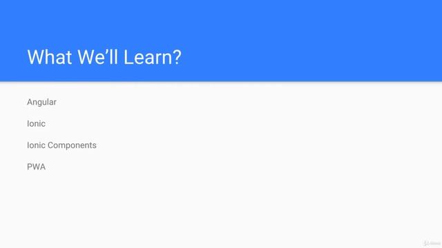 Ionic 4 - Build PWA and Mobile Apps with Angular - learn Ionic смотреть онлайн