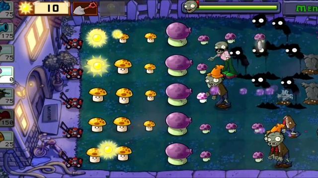 plants vs zombie | Night level 5 to Night level 10 смотреть онлайн