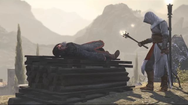 Assassin's Creed Revelations: Altaïr Flashback, Al Mualim's Death, Abbas смотреть онлайн