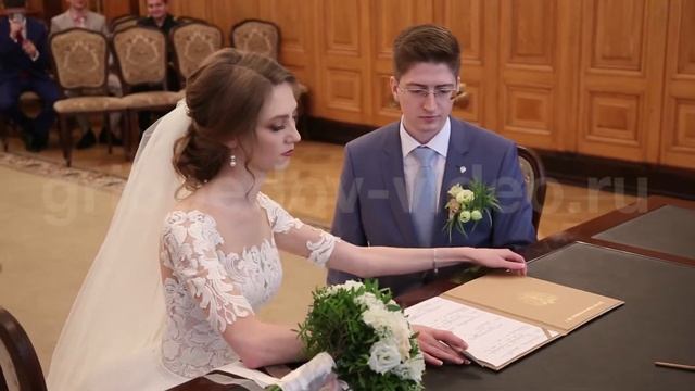 Полная версия свадебного ролика в Грибоедовском Дворце (Дворец бракосочетания №1) смотреть онлайн
