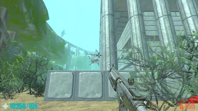 FPS SURVIVE ALONE IN RUINS UNDER WATER WITH DEADLY MUTANT MEGALODON- Animal Revolt Battle Simulator смотреть онлайн