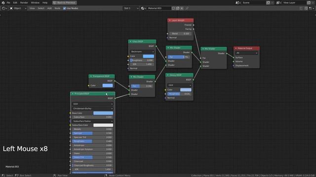 Blender Tutorial - Layer Weight node's Facing usage example смотреть онлайн