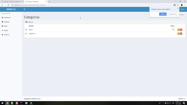 Katalog: Sistema de Catalogo en Linea con PHP y MySQL смотреть онлайн