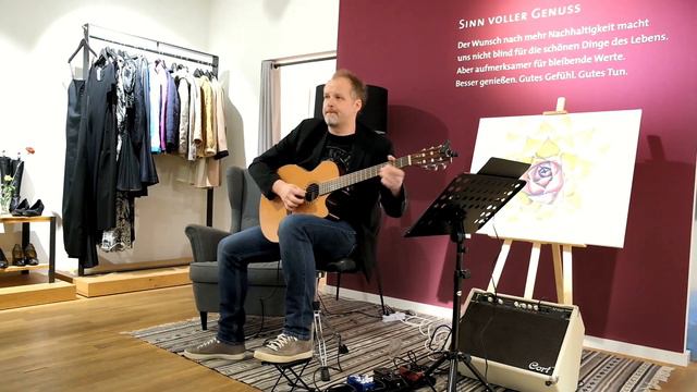 Ralf Sommerfeld live with Cort CEC 7 Guitar and Cort AF 60 Amp смотреть онлайн