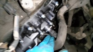 рено флюенс, течь из под корпуса термостата.mp4