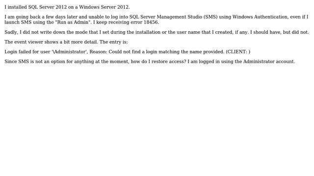 DevOps & SysAdmins: SQL Server: Cannot log into SQL Server Management Studio on Server смотреть онлайн
