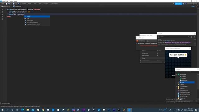 How to make something happen when you hover over a "Gui" in Roblox Studio! | MouseEnter Function смотреть онлайн
