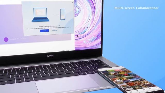 HUAWEI MateBook D 14 | Multi-screen Collaboration смотреть онлайн