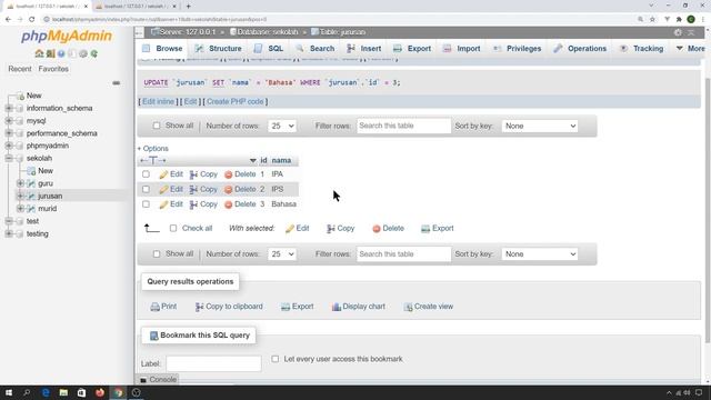 Tutorial Database : MySQL Select Insert Update Delete Data ~ Part 5 смотреть онлайн