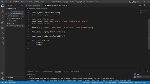 23.2 Web Scraping Project 2 Wikipedia || Python Programming Crash Course in Nepali || NextStep Info смотреть онлайн