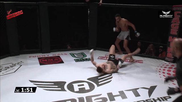 Almighty Fighting Championship 19 - Kieran Williams v Dylan Evans смотреть онлайн