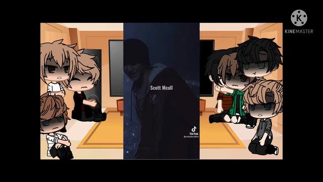 Teen wolf react to scott mcall ||Gacha Club || read description смотреть онлайн