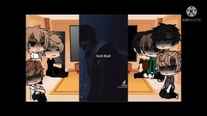 Teen wolf react to scott mcall ||Gacha Club || read description
