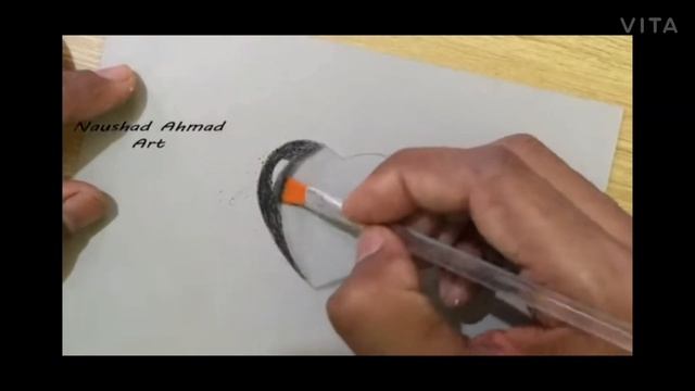 Water drop Drawing of Heart || Simple way of Heart sketch смотреть онлайн