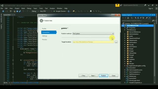 Publish ASP.NET Web Application from Visual Studio смотреть онлайн