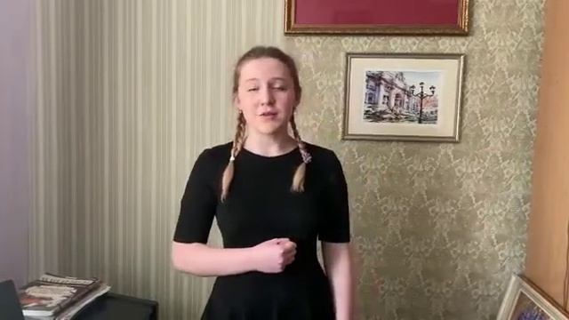 Юлия Матюхина. Михаил Исаковский "Русской женщине". смотреть онлайн