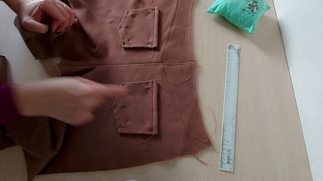 Утепленные узкие брюки. Как сшить брюки с трехнитки с начесом? | IraZhogova смотреть онлайн