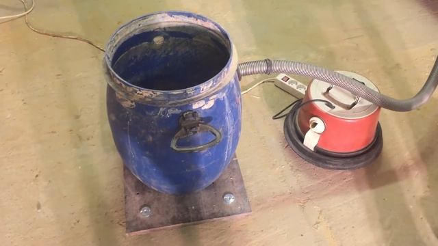 Самодельный промышленный пылесос (циклон) смотреть онлайн