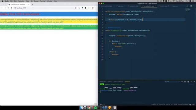Utility First CSS Framework with Sass - Part 2 смотреть онлайн