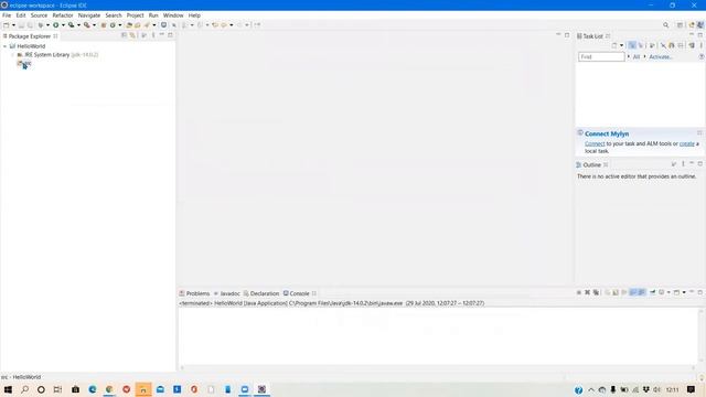 How to compile and run a Java program using JDK 14 in Eclipse IDE смотреть онлайн