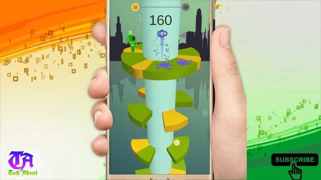 Helix jump game app | How to download helix jump app | How to play helix jump game | Daily New App смотреть онлайн