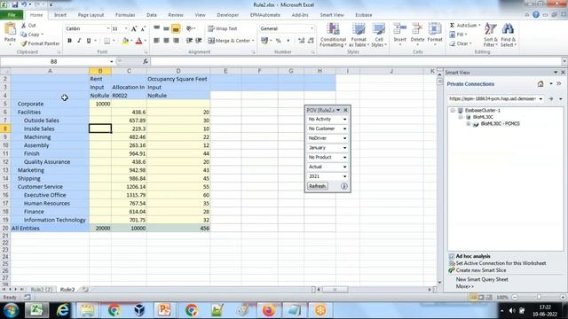 Oracle PCMCS Rental Expense Allocation Using Driver | Oracle Profitability and Cost Management |BIS смотреть онлайн