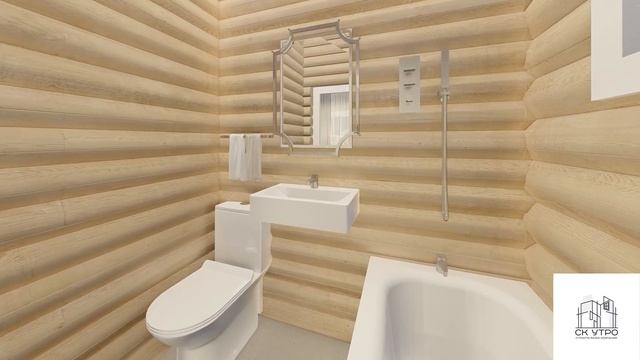 ДОМ ИЗ СРУБА. Интерьер смотреть онлайн