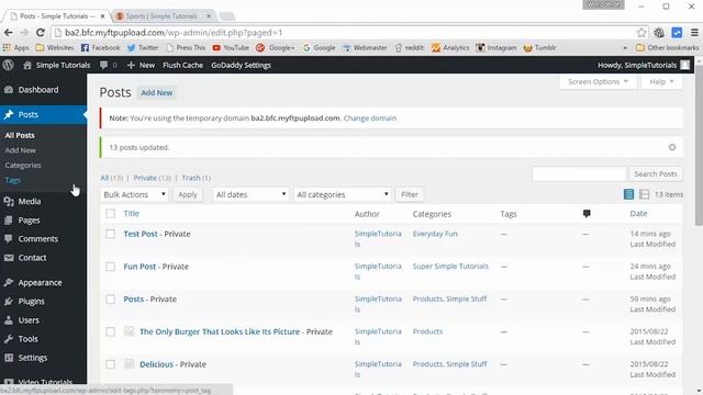 How To Make Posts & Pages Private On Your Wordpress Site смотреть онлайн