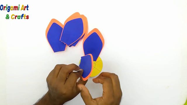 Wedding Flower Making Easy Tutorial | Beautiful Backdrop Flowers | Wall Decoration With Paper Craft смотреть онлайн