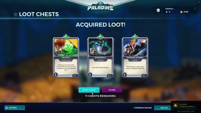 Paladins UNLOCK ALL THESE BOX . PALADINS FOUNDERS PACK OPENING смотреть онлайн