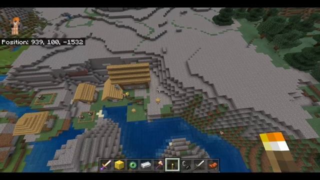 minecraft pe 1.16 seed secret - seed lucky diamond ×8 with desert temple & jungle temple, portal !! смотреть онлайн
