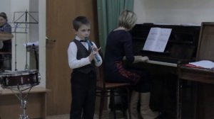 Во поле березка стояла (флейта)