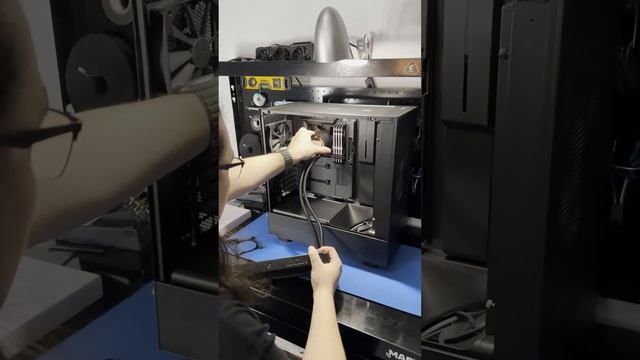 Custom Gaming PC Build. AMD Ryzen 7 5800X With ASRock RX 7800XT