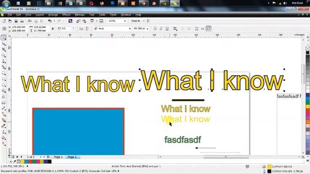 Coreldraw Tutorial in Tamil - Lesson 8 #coreldraw смотреть онлайн