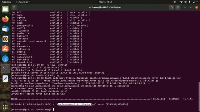 How to Install Apache Maven on Amazon Linux 2 | Install Maven on Amazon Linux 2 | Install OpenJDK 1 смотреть онлайн
