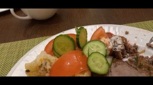 ПИТАНИЕ В SHERATON SHARJAH BEACH RESORT&SPA 5*/ Обзор завтраков, обедов и ужинов