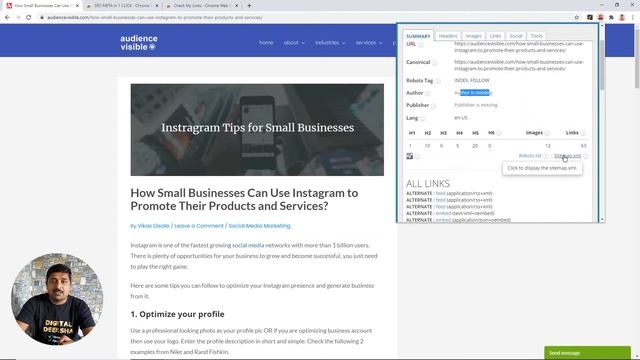 Broken Link & On Page SEO Checker Free Google Chrome Extension. смотреть онлайн