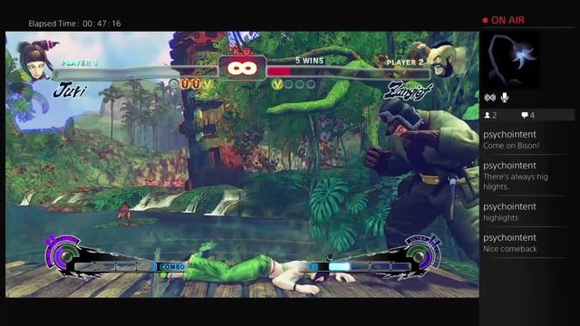 Random Street Fighter IV PS4 edition (Relearning using the d-pad) смотреть онлайн
