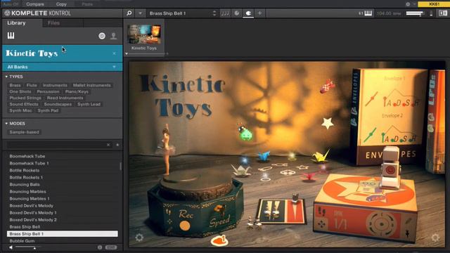 Kinetic Toys Preset Playthrough (A - C) – Native Instruments Kontakt/Komplete Kontrol смотреть онлайн